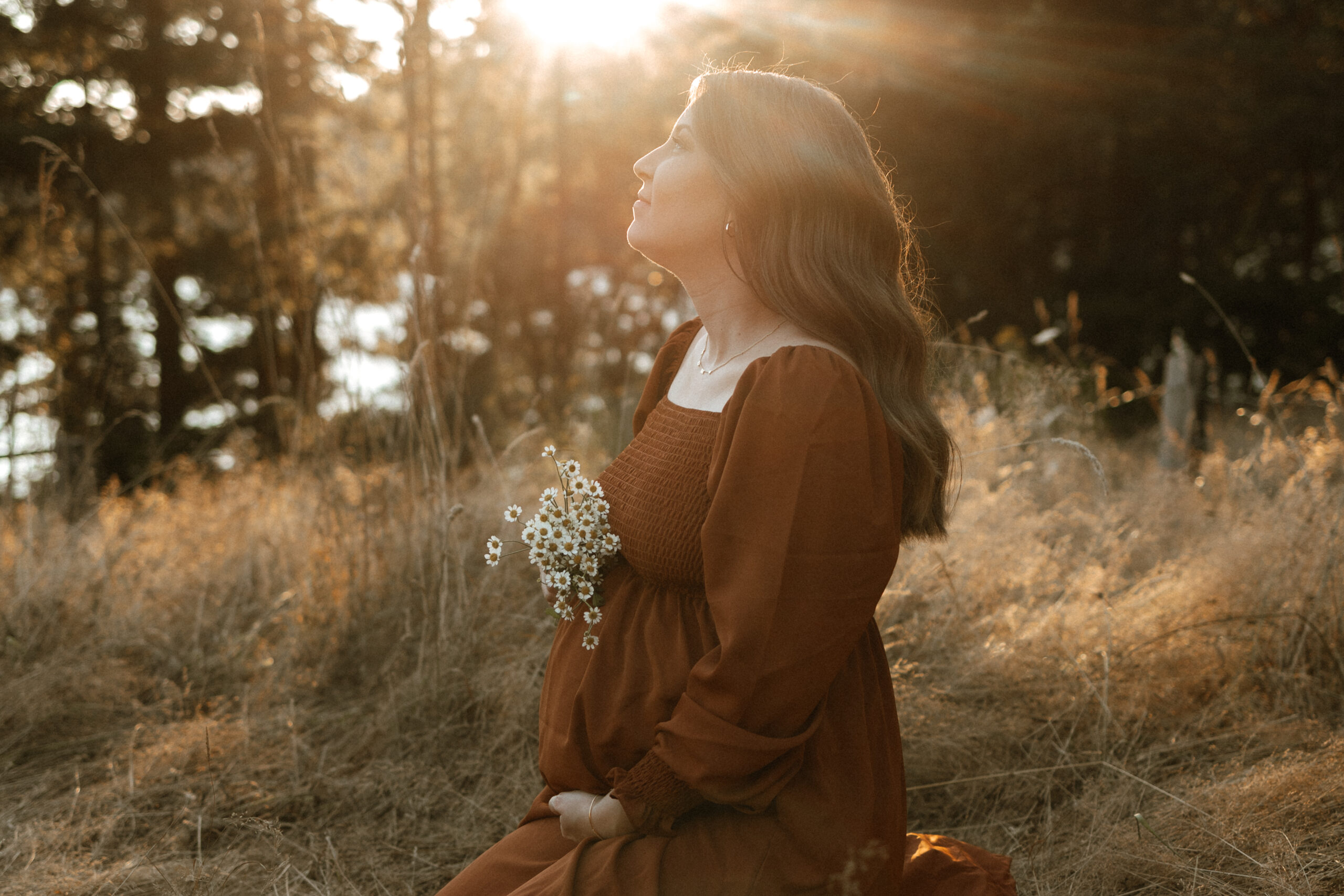 Golden Hour Maternity Session