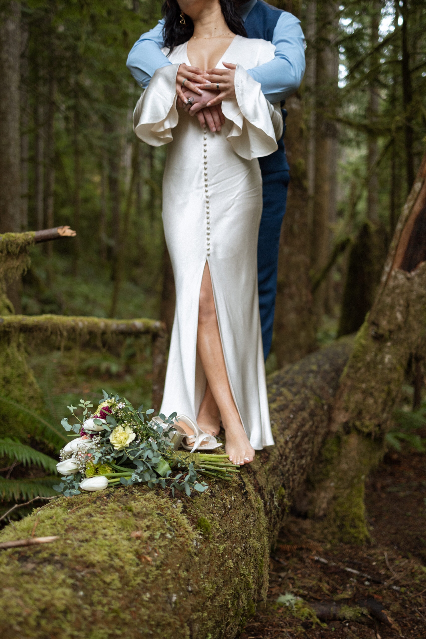 Olympic National Park Crescent Lake Elopement