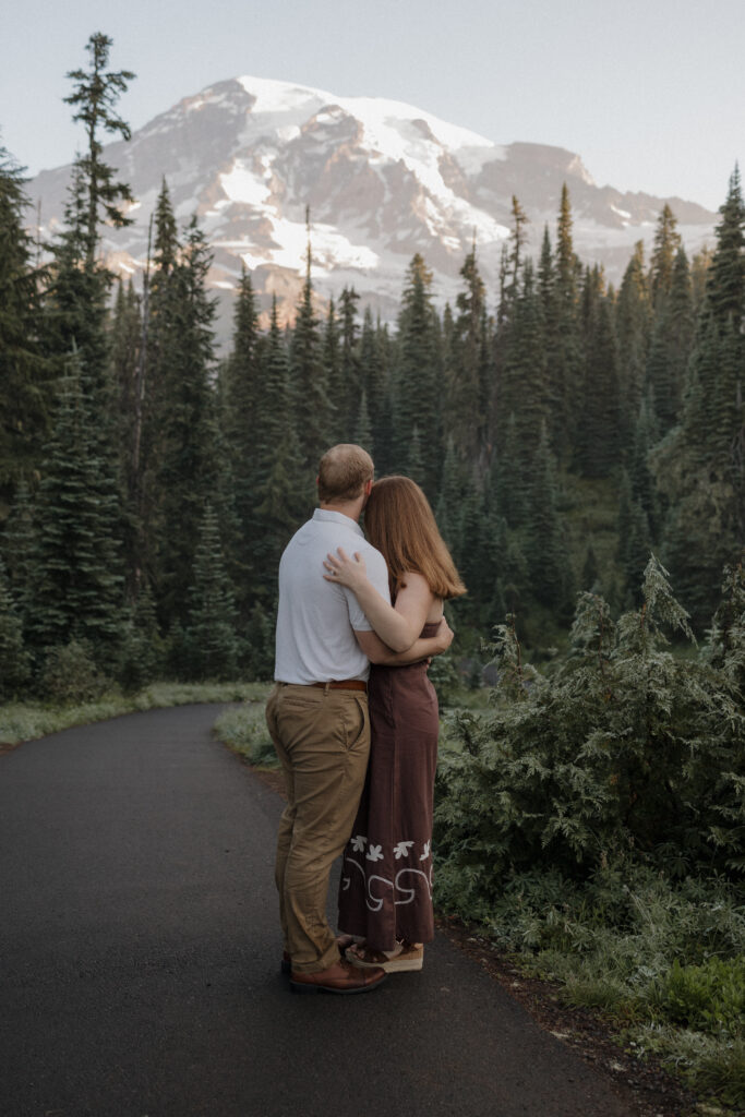 Mt Rainier Engagement 